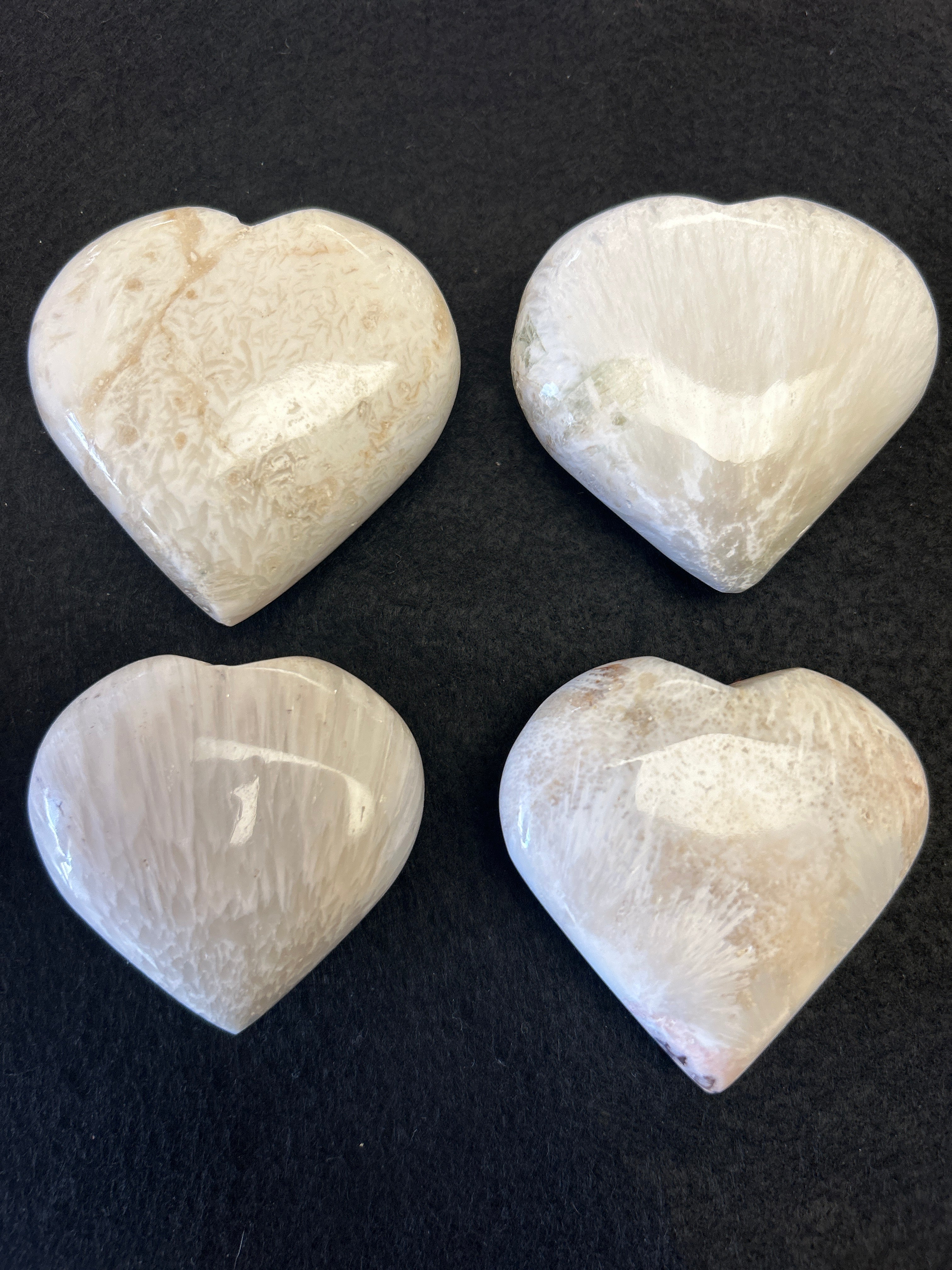 Scolecite Hearts Mountain Mineral Market
